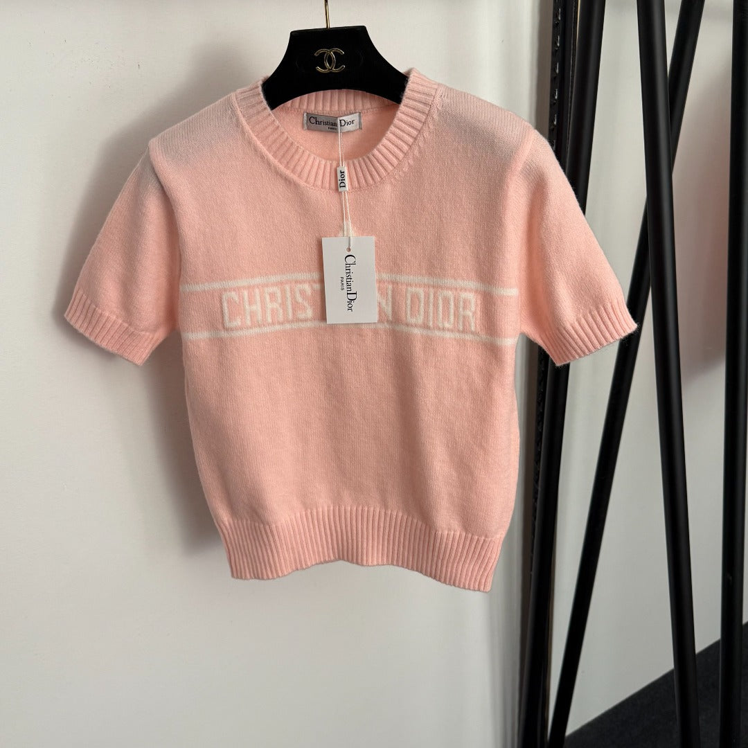 DIOR 25S SHORT-SLEEVE SWEATER 651