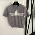 DIOR 25S SHORT-SLEEVE SWEATER 652