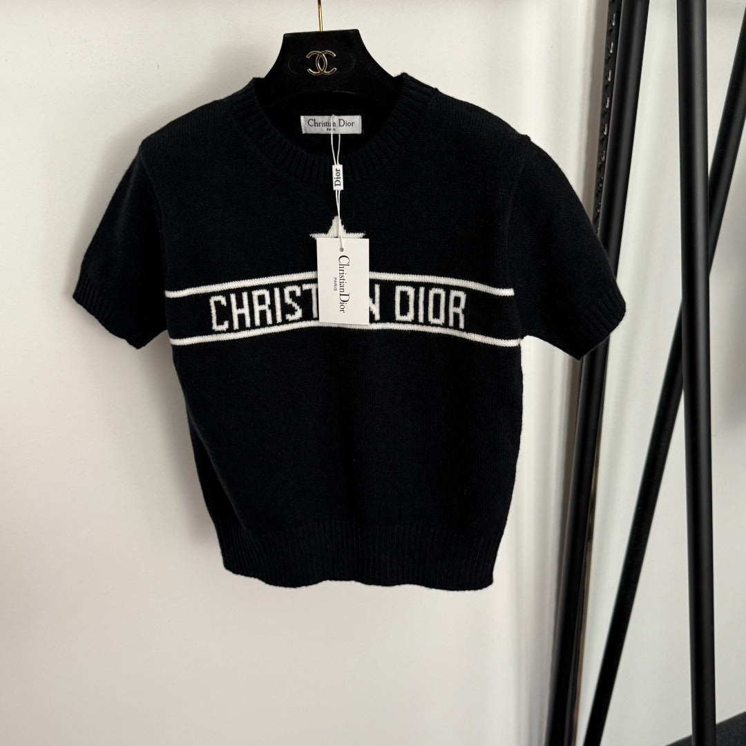 DIOR 25S SHORT-SLEEVE SWEATER 653