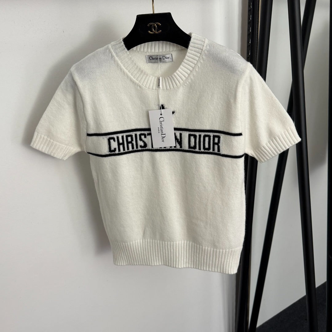 DIOR 25S SHORT-SLEEVE SWEATER 649