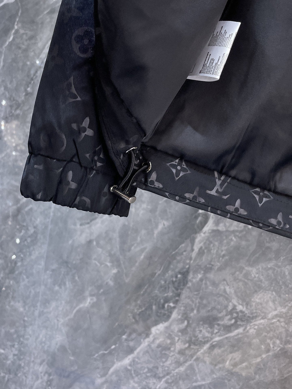LOUIS VUITTON LV BLACK MONOGRAM JACKET 239555