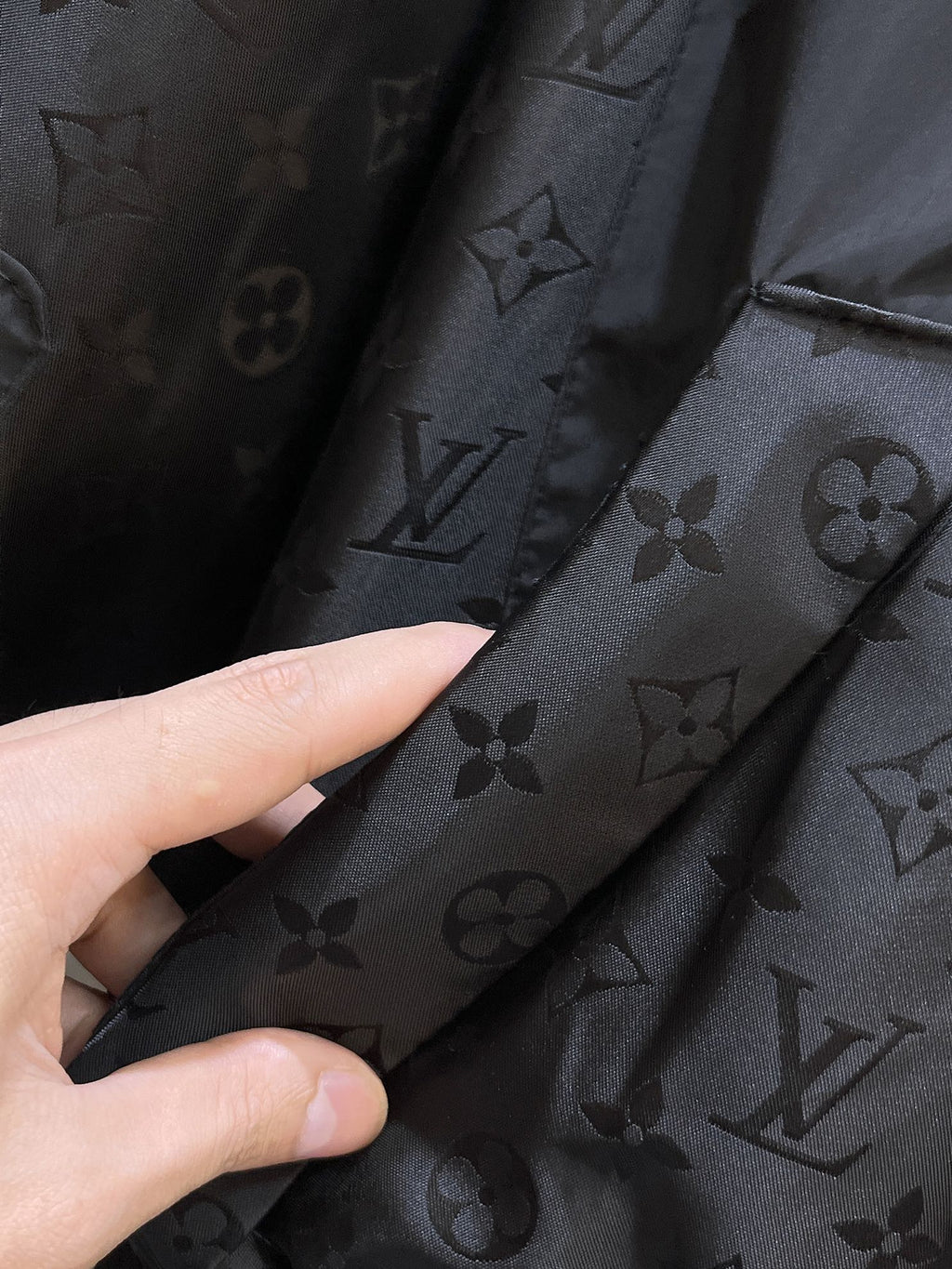 LOUIS VUITTON LV BLACK MONOGRAM JACKET 239559