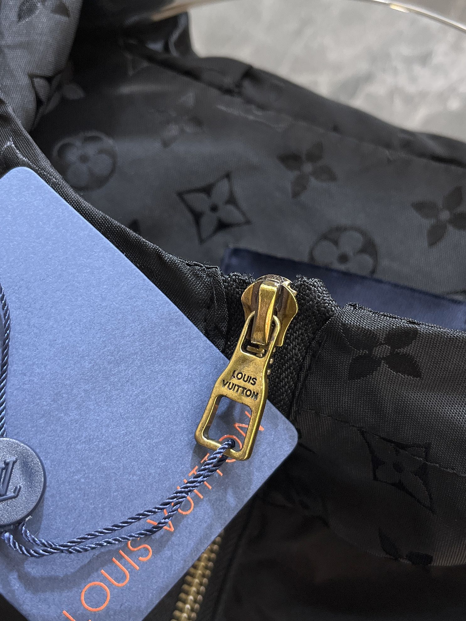 LOUIS VUITTON LV BLACK MONOGRAM JACKET 239559