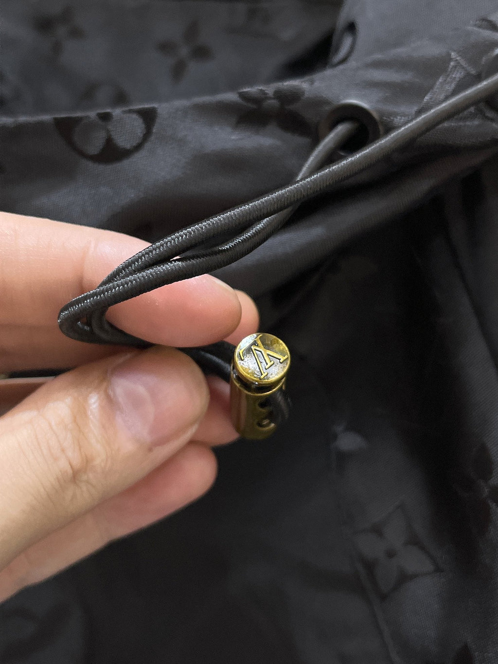 LOUIS VUITTON LV BLACK MONOGRAM JACKET 239559
