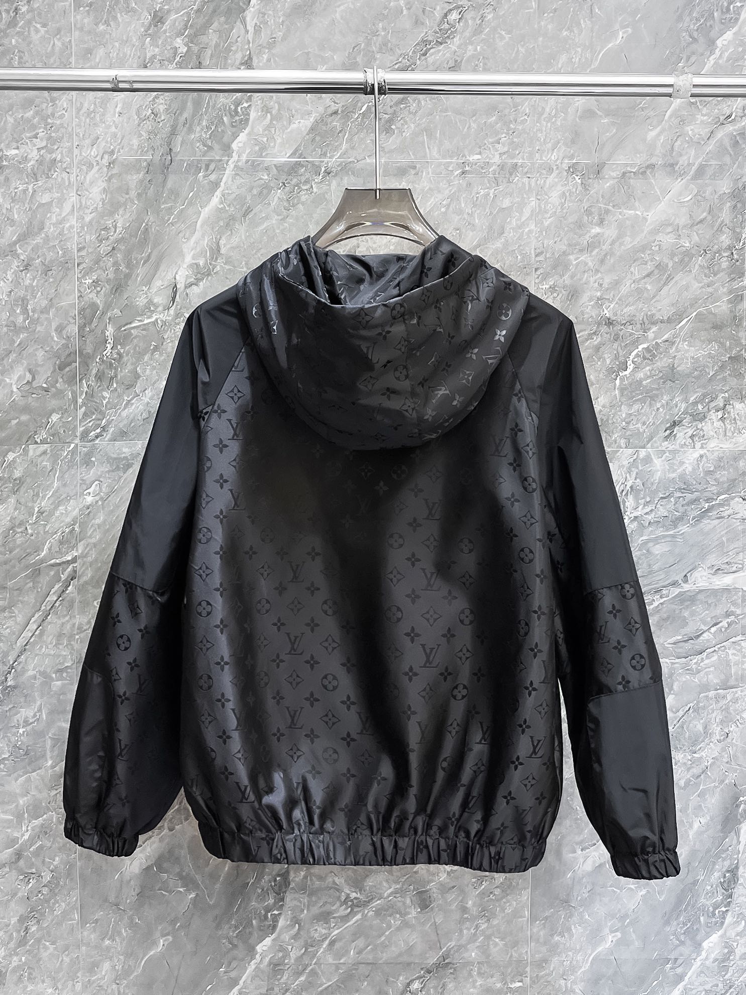 LOUIS VUITTON LV BLACK MONOGRAM JACKET 239559