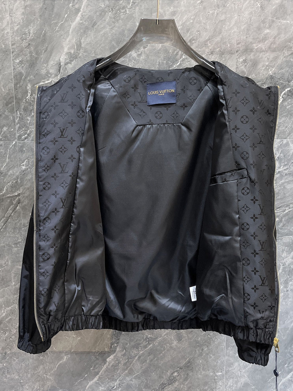 LOUIS VUITTON LV BLACK MONOGRAM JACKET 239559