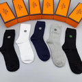 HERMES CREW SOCKS 162842 (1 BOX)