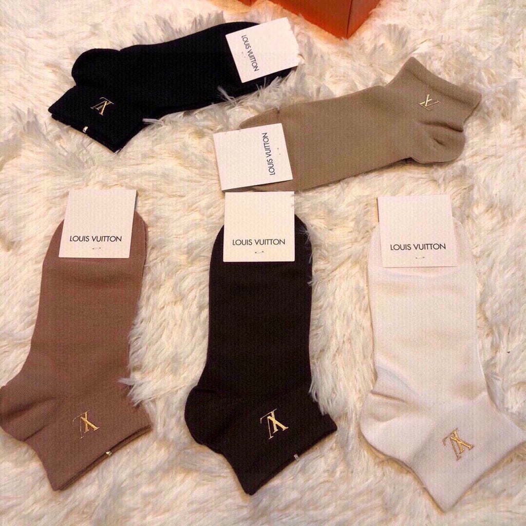 LOUIS VUITTON LOW-CUT SOCKS 414621 (1 BOX)