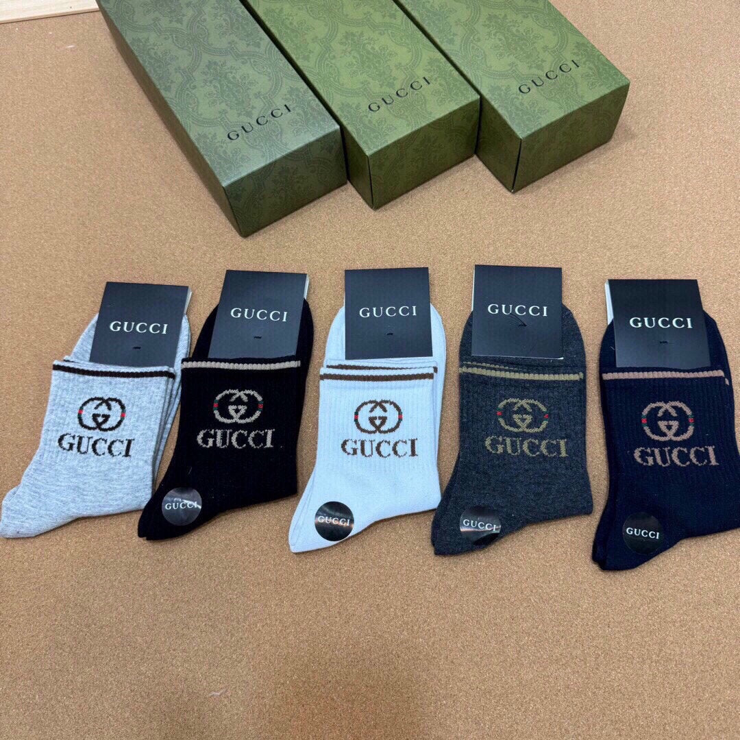 GUCCI CREW SOCKS 427664 (1 BOX)