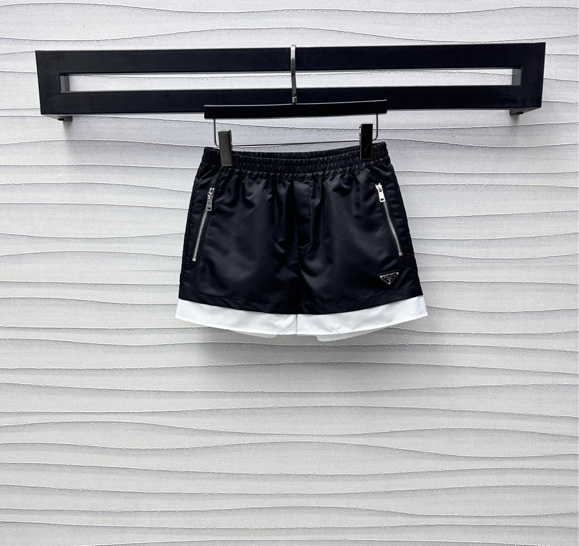 PRADA D 25S VEST BLAZER AND SHORTS SET 264564