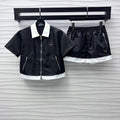 PRADA D 25S VEST BLAZER AND SHORTS SET 264564