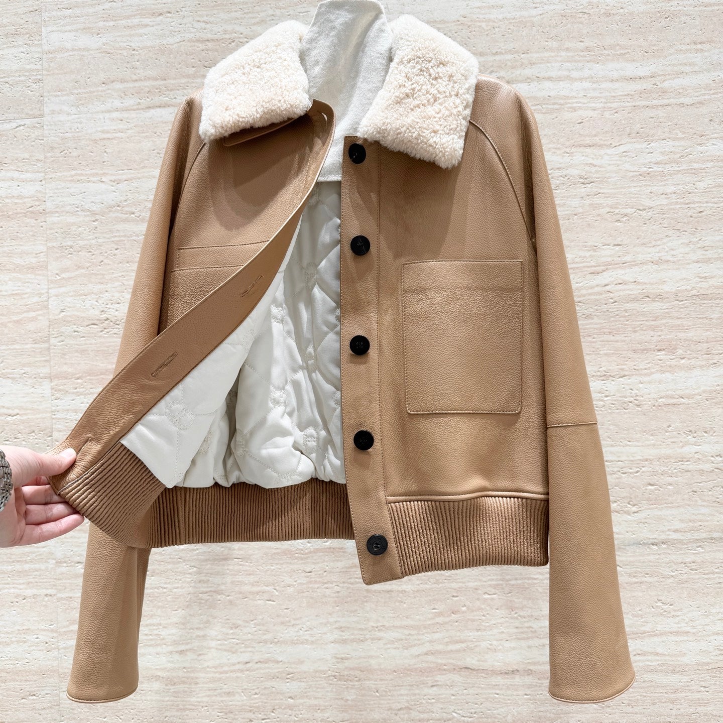 HERMES 25S SHORT JACKET 366