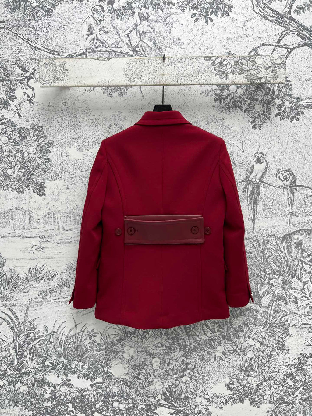 GUCCI Gucci Suit Jacket Red Wool