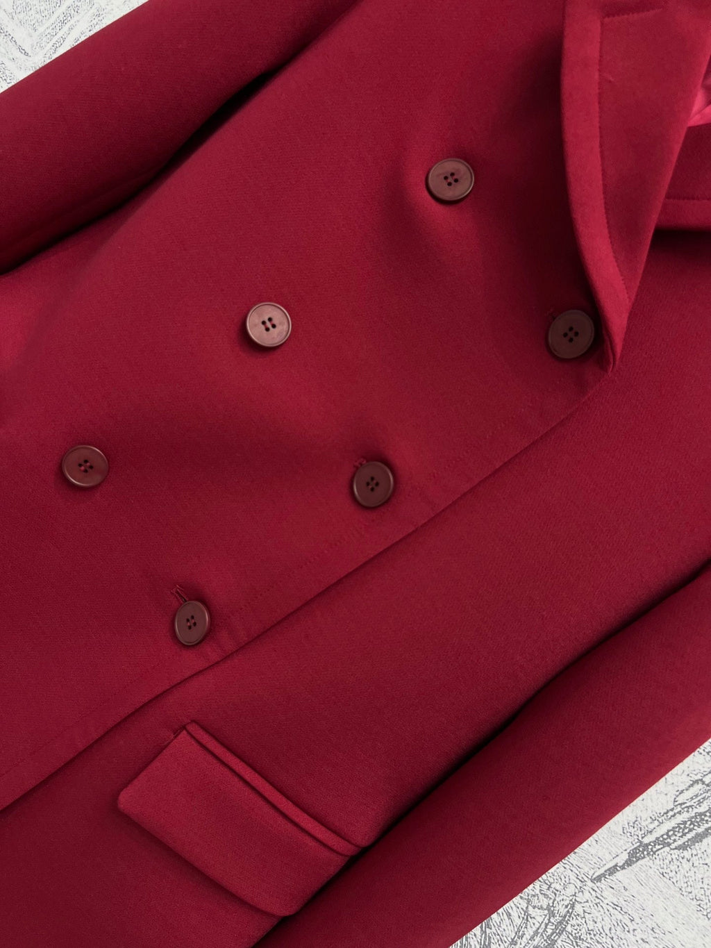 GUCCI Gucci Suit Jacket Red Wool