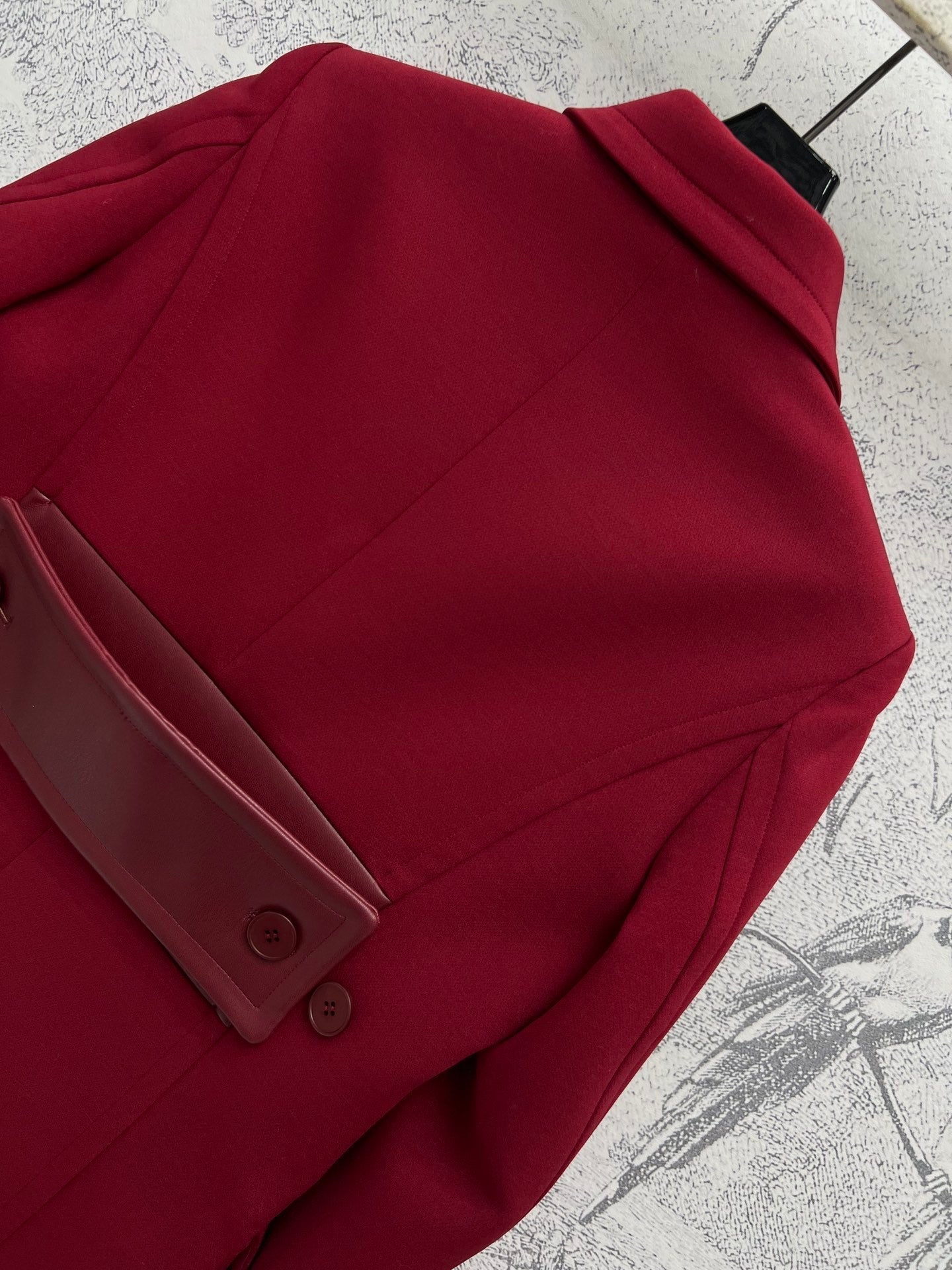 GUCCI Gucci Suit Jacket Red Wool