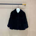 DIOR 25S ANGORA RABBIT FUR JACKET 767