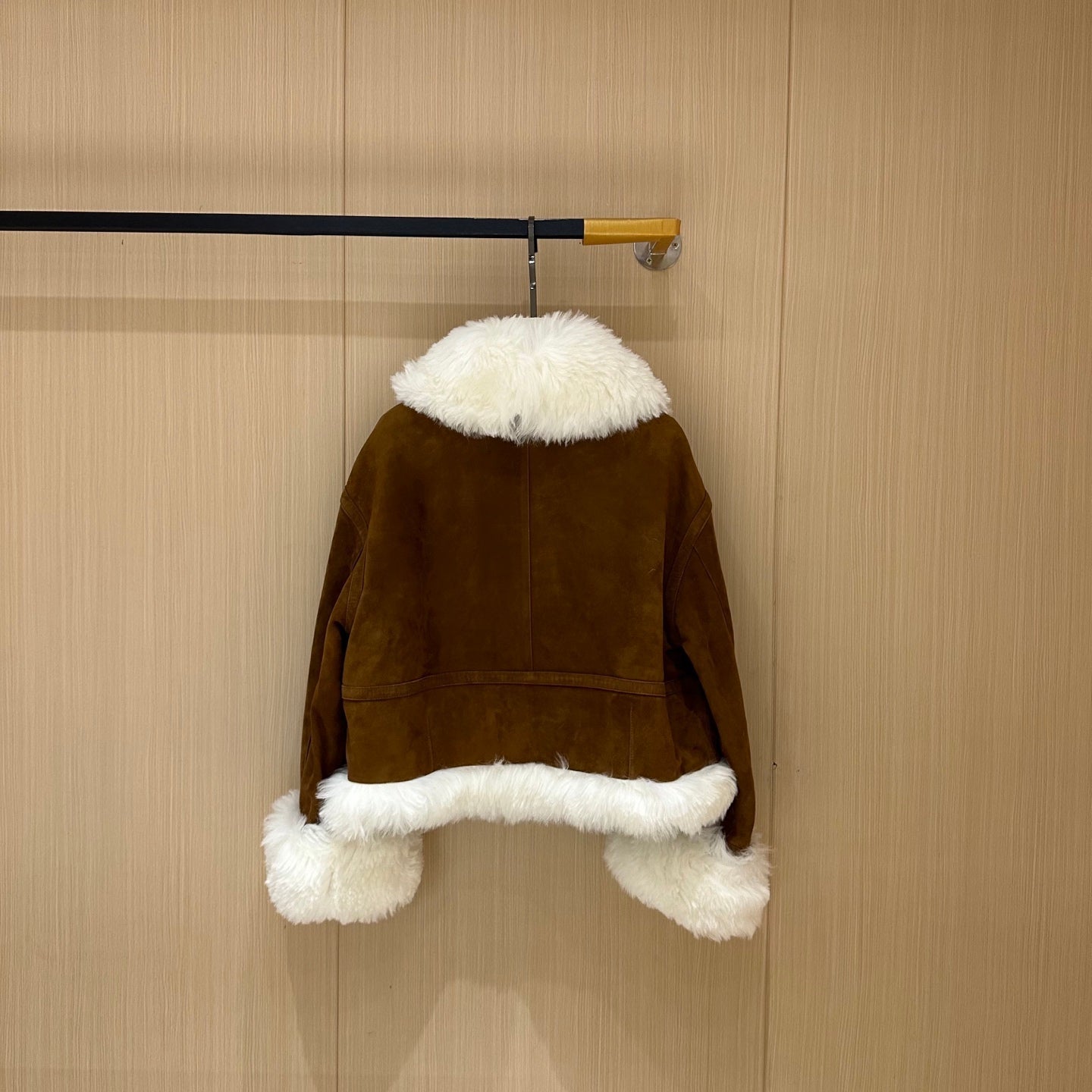 MIUMIU LEATHER DOWN JACKET STYLE 713