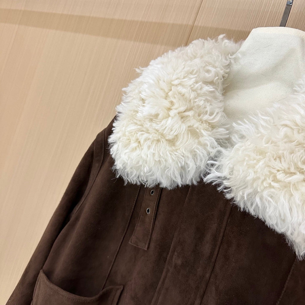 MIUMIU LEATHER DOWN JACKET STYLE 712