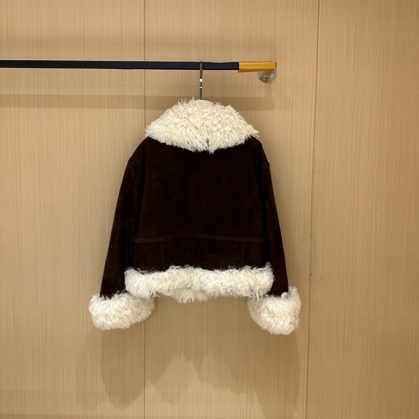 MIUMIU LEATHER DOWN JACKET STYLE 712