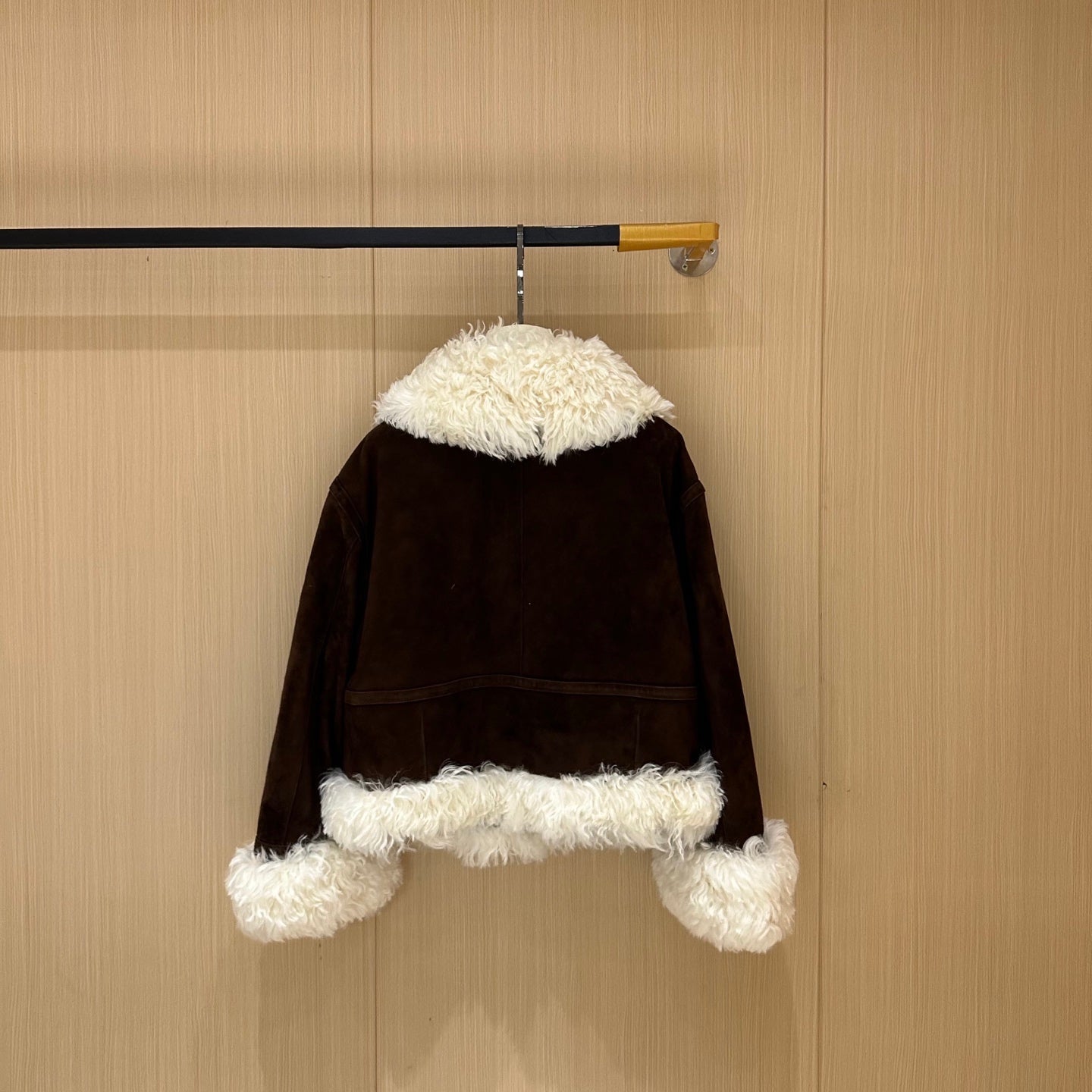 MIUMIU LEATHER DOWN JACKET STYLE 712