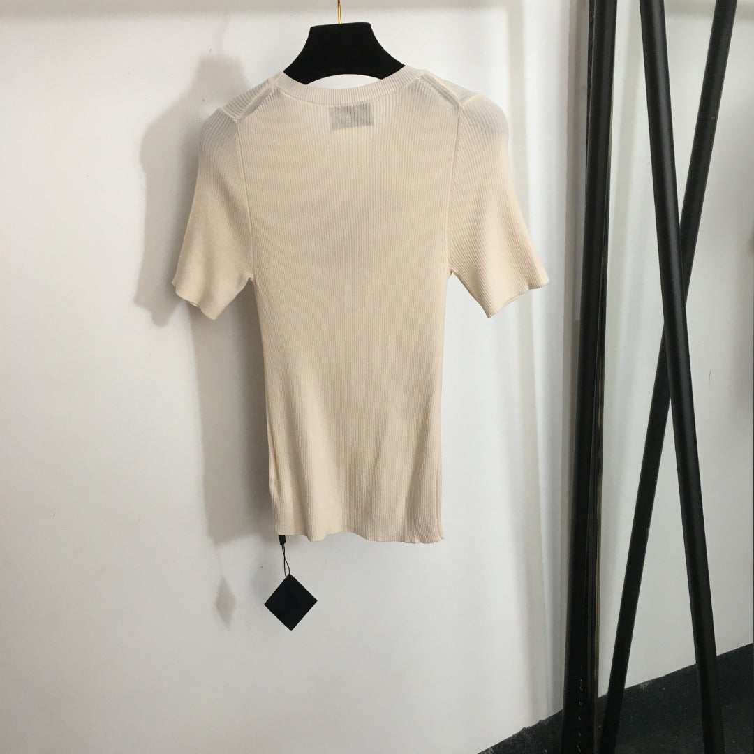 PRADA 25S FITTED KNIT TOP 285