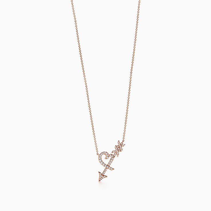TIFFANY COLGANTE HEART & ARROW NECKLACE