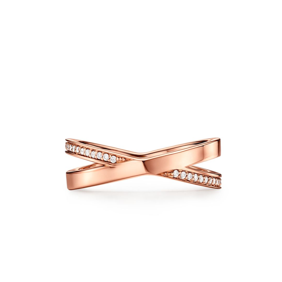 TIFFANY ATLAS X DIAMOND RING