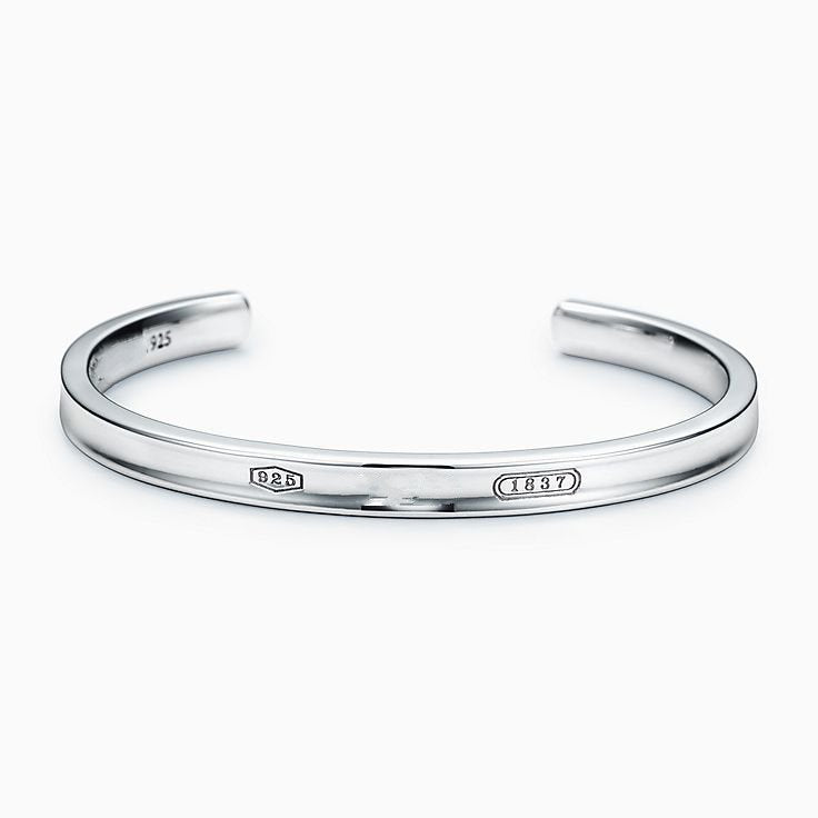 TIFFANY 1837 CUFF IN SILVER NARROW