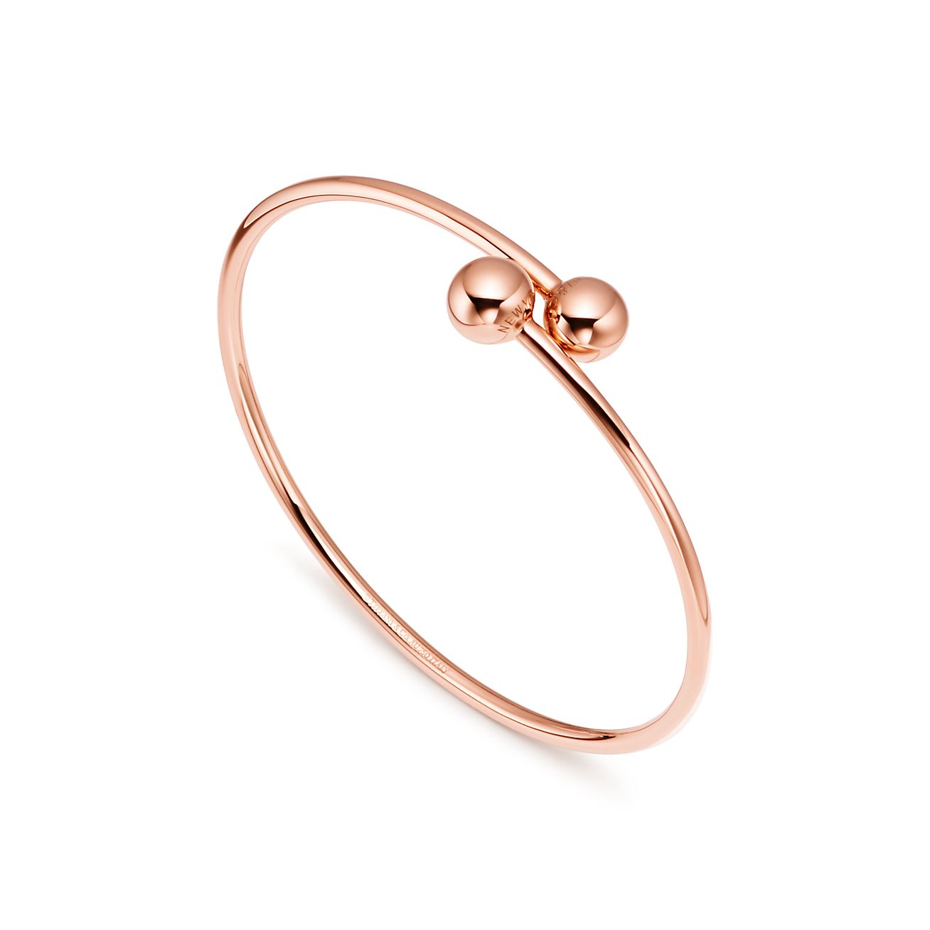 TIFFANY CITY HARDWEAR BALL BYPASS BRACELET