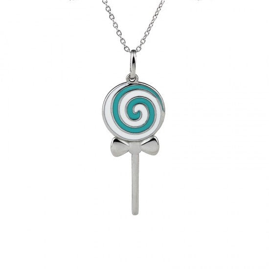 TIFFANY STERLING SILVER LOLLIPOP NECKLACE