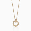 TIFFANY T WIRE PEDANT DIAMOND NECKLACE