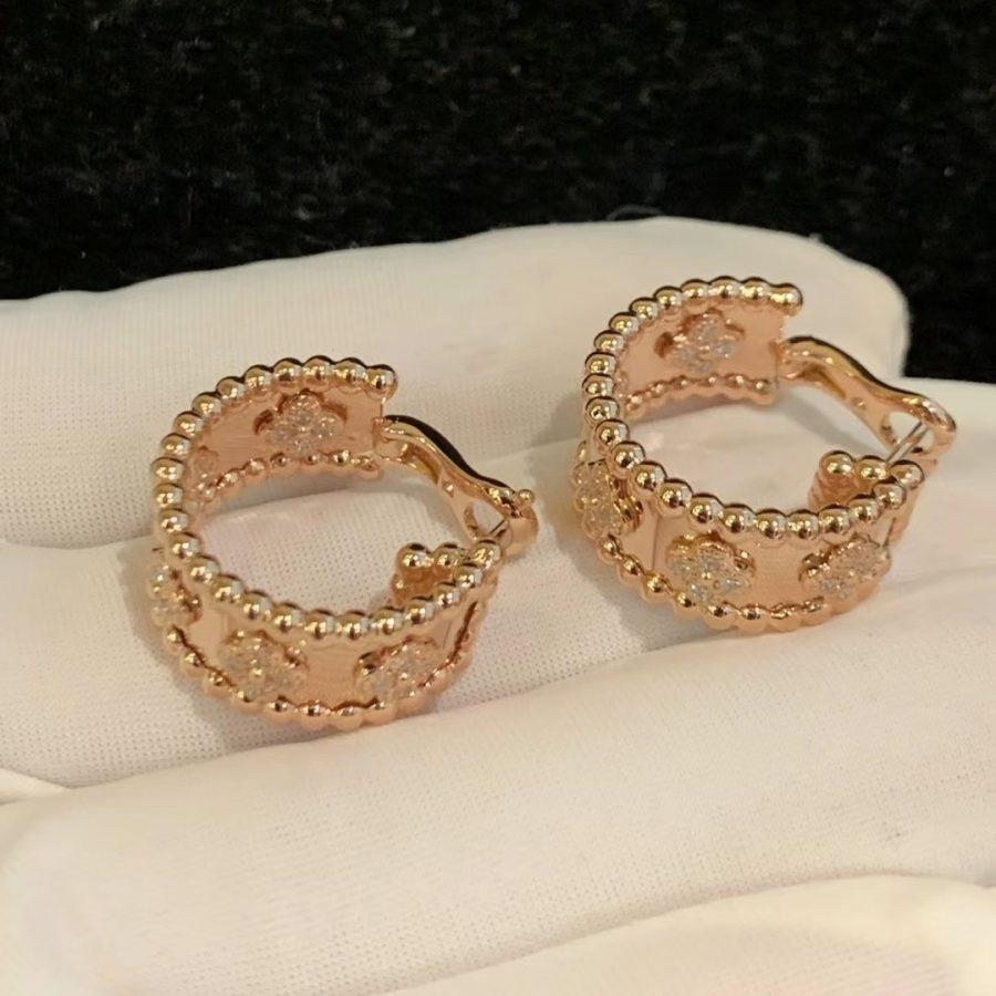 Van Cleef & Arpels PERLEE DIAMOND EARRINGS