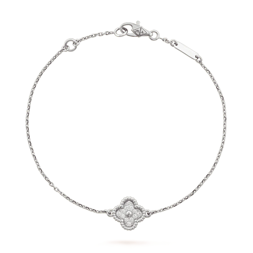 Van Cleef & Arpels CLOVER SILVER BRACELET