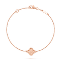 Van Cleef & Arpels CLOVER PINK GOLD BRACELET