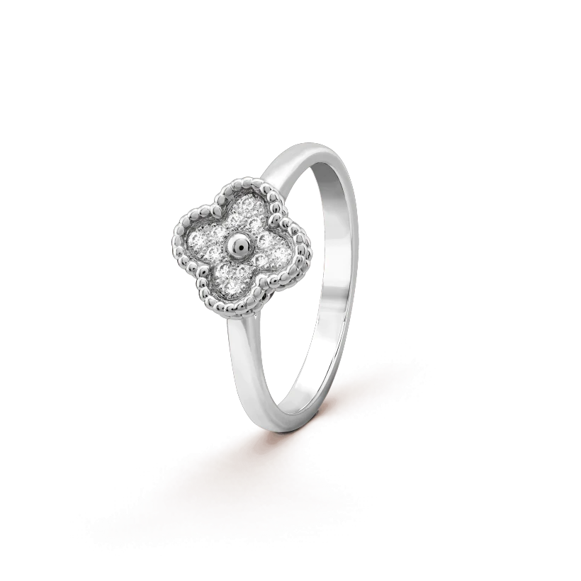 Van Cleef & Arpels CLOVER DIAMOND RING