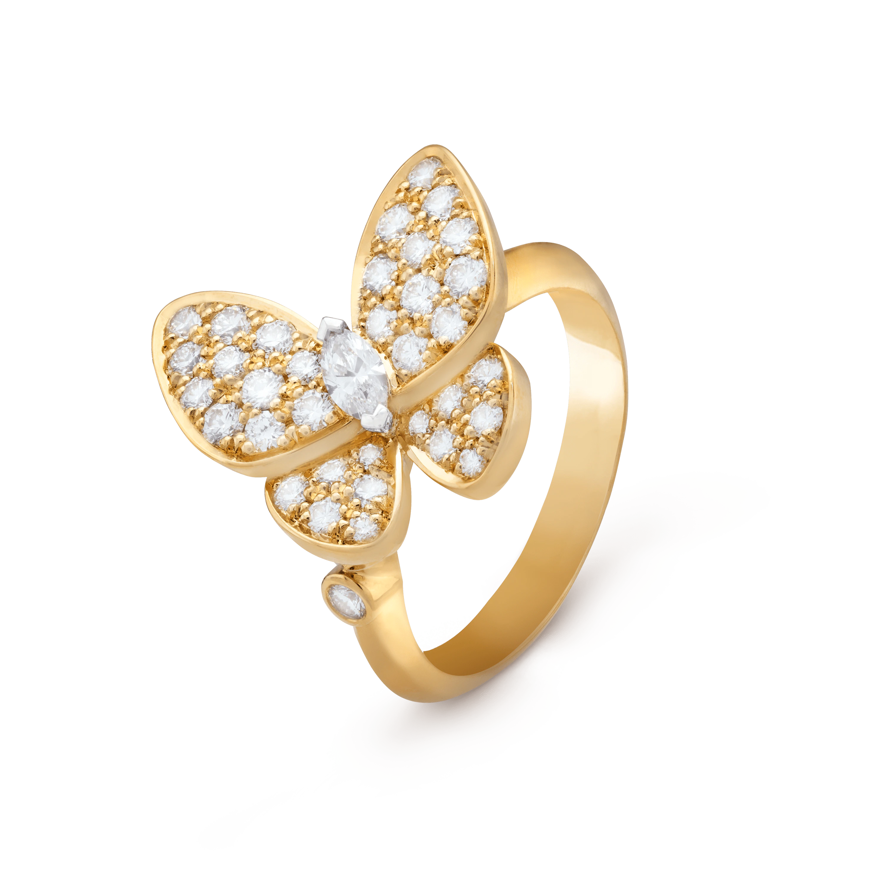 Van Cleef & Arpels BUTTERFLY DIAMOND RING