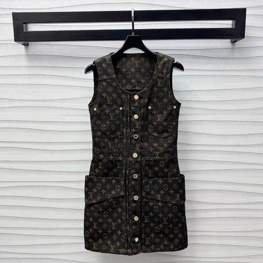 LOUIS VUITTON LV Monogram Denim Set