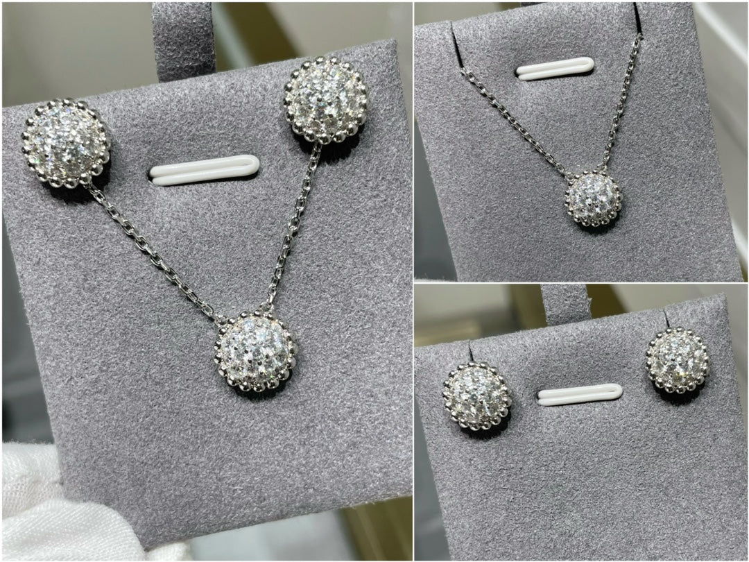 Van Cleef & Arpels PERLEE COULEURS SILVER NECKLACE