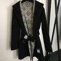 LOUIS VUITTON LV 25S BELTED WOOL COAT 0144