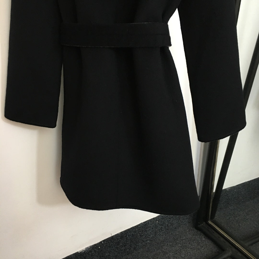 LOUIS VUITTON LV 25S BELTED WOOL COAT 0144