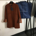 LOUIS VUITTON LV 25S BELTED WOOL COAT 0147