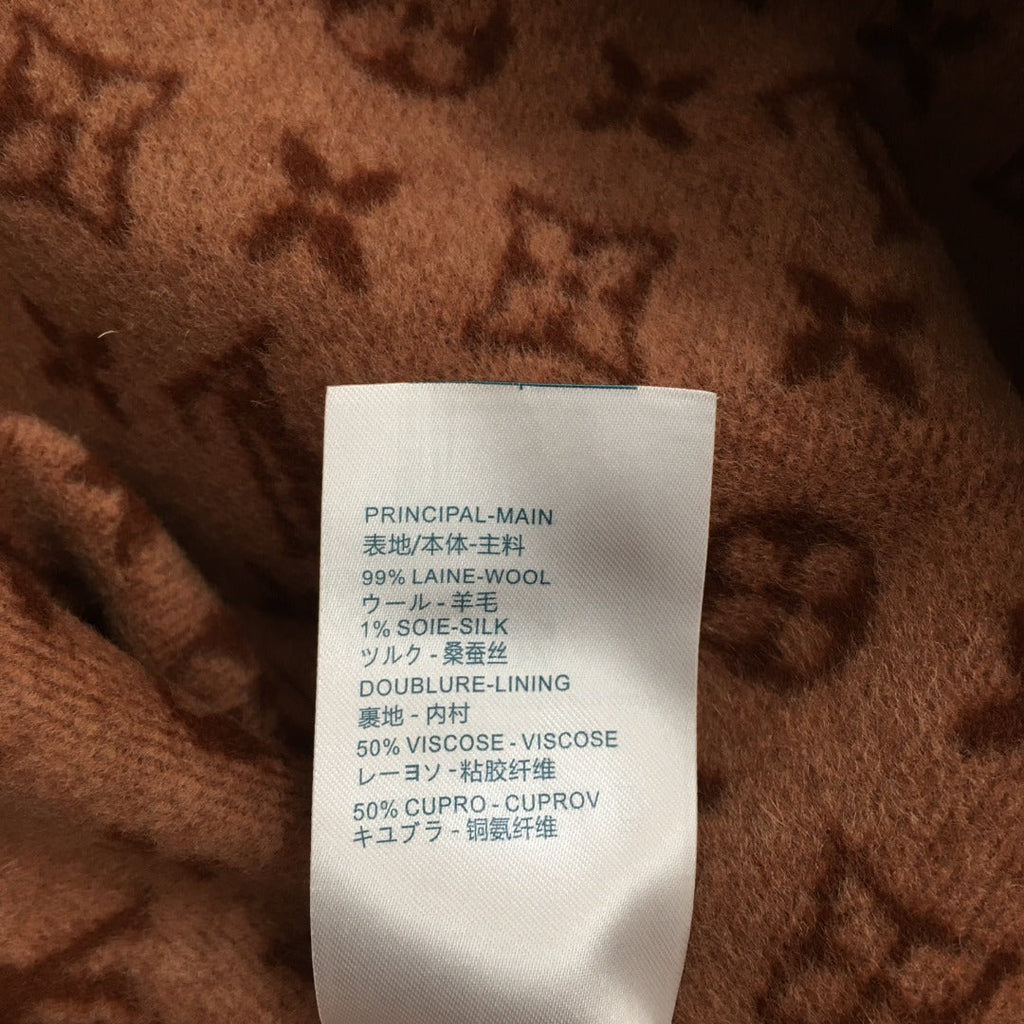 LOUIS VUITTON LV 25S BELTED WOOL COAT 0147